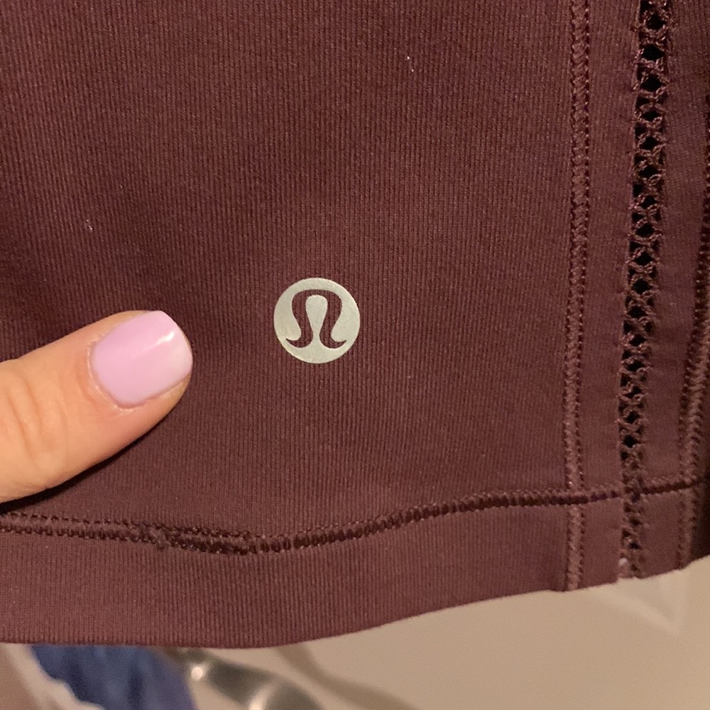 BURGUNDY LULULEMON TANK TOP - Picture 4 of 6